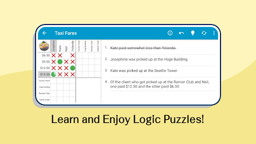 Logic Grid Puzzles: Brain Game game screen